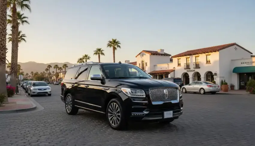 La Quinta Limo Service - Luxury SUV at Private Estate